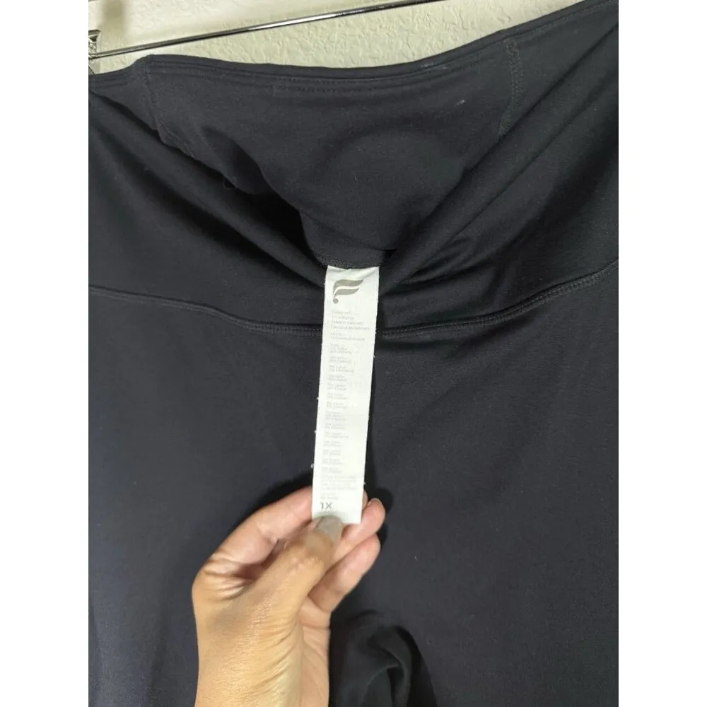 Fabletics Motion 365 Black High-Waisted Leggings Womens Size 1X Stretch Athletic - Image 10