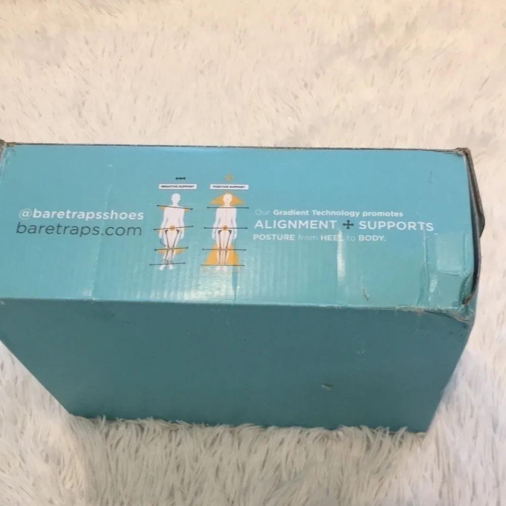 BARETRAPS BOOTIE POSTURE + WOMENS CALLIE BLACK size 11 M - Image 4