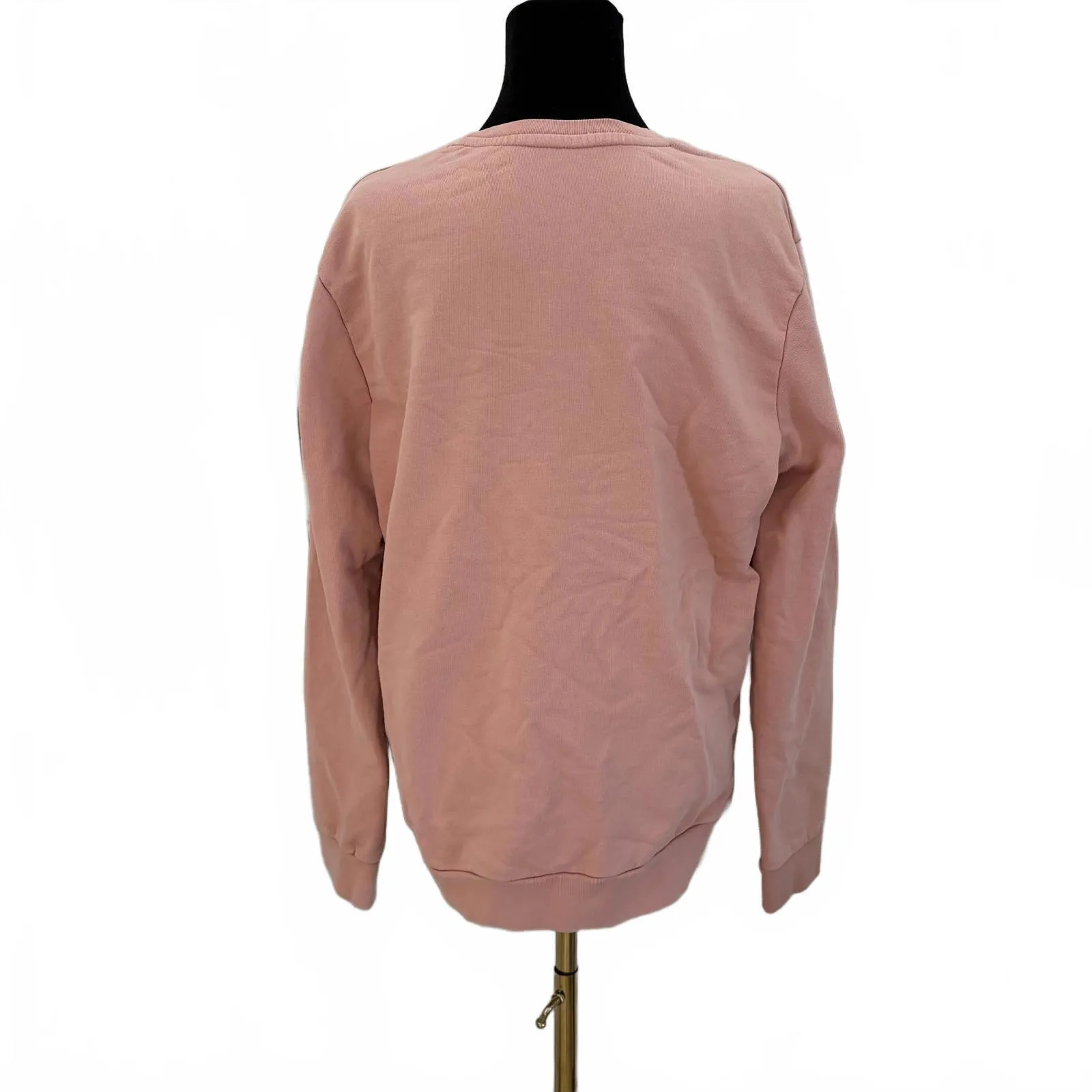 Disneyland Paris Floral Sweatshirt Crewneck Sweater Disney Pink Women’s Size XL - Image 2