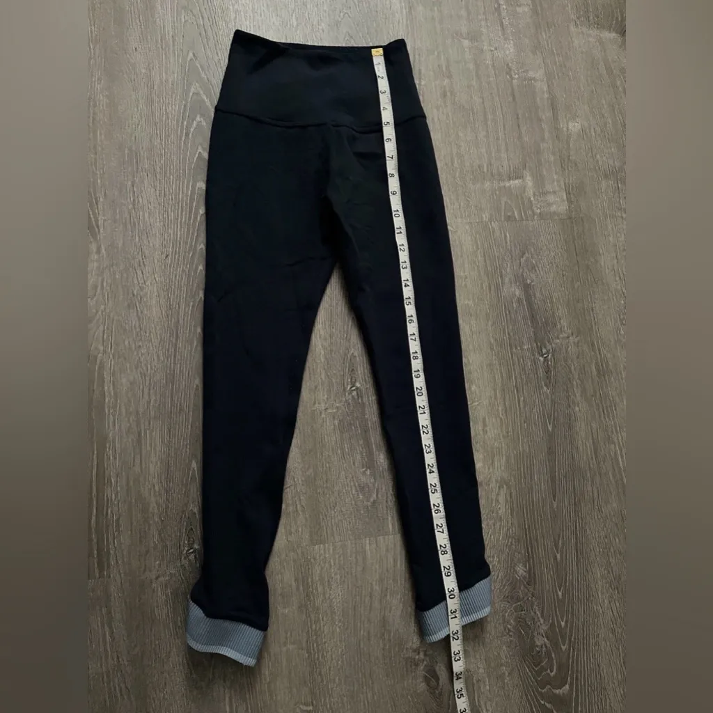 Beyond Yoga Leggings Dark Blue Light Blue Women’s Size XS Activewear Stretch - Image 4