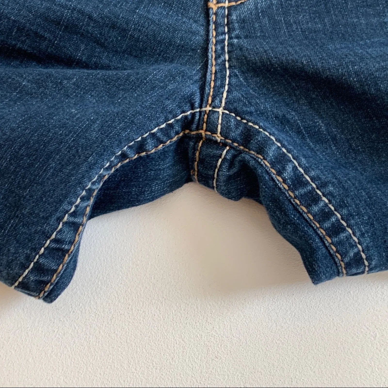 Seven7 Jeans Blue Wash Embroidered Pockets Skinny Denim Jeans Size 6 - Image 7