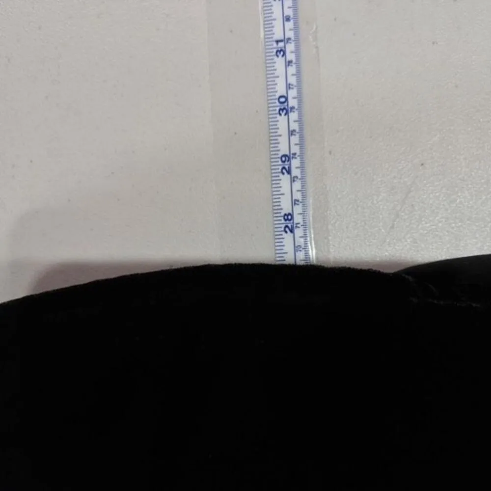 Roper Women’s Long Sleeve Black Velvet Floral Embroidered Tunic Top Blouse Small - Image 10