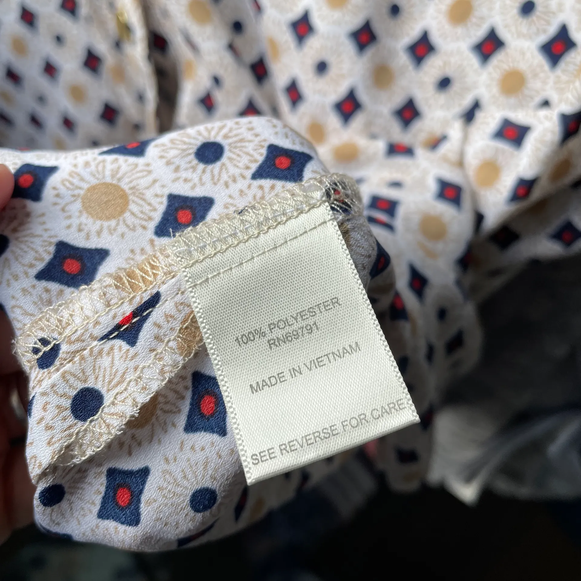 Dress Barn Button Down Blouse - Image 6