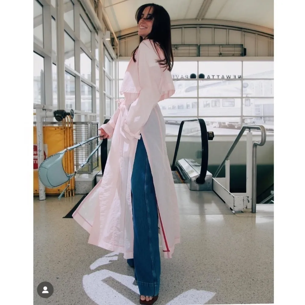 NEW Derek Lam 10 Crosby Lexis Trench Coat Pink Dogwood - Image 5