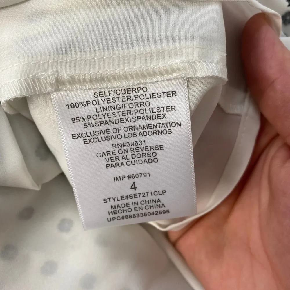 NWT Sam Edelman White & Black Dress - Image 9