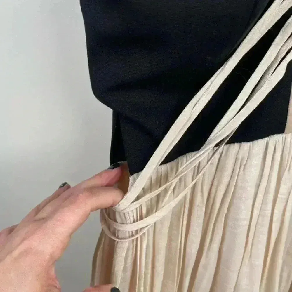 Bless'ed Are The Meek Black And Cream Status‎ Quo Cutout Mini Dress Size 2 - Image 6