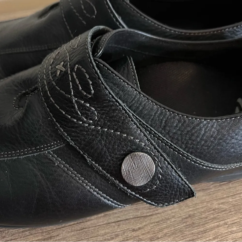 Abeo Aster Black Leather Casual Shoes Women’s Size 9.5 Customized Orthotics 24/7 - Image 3