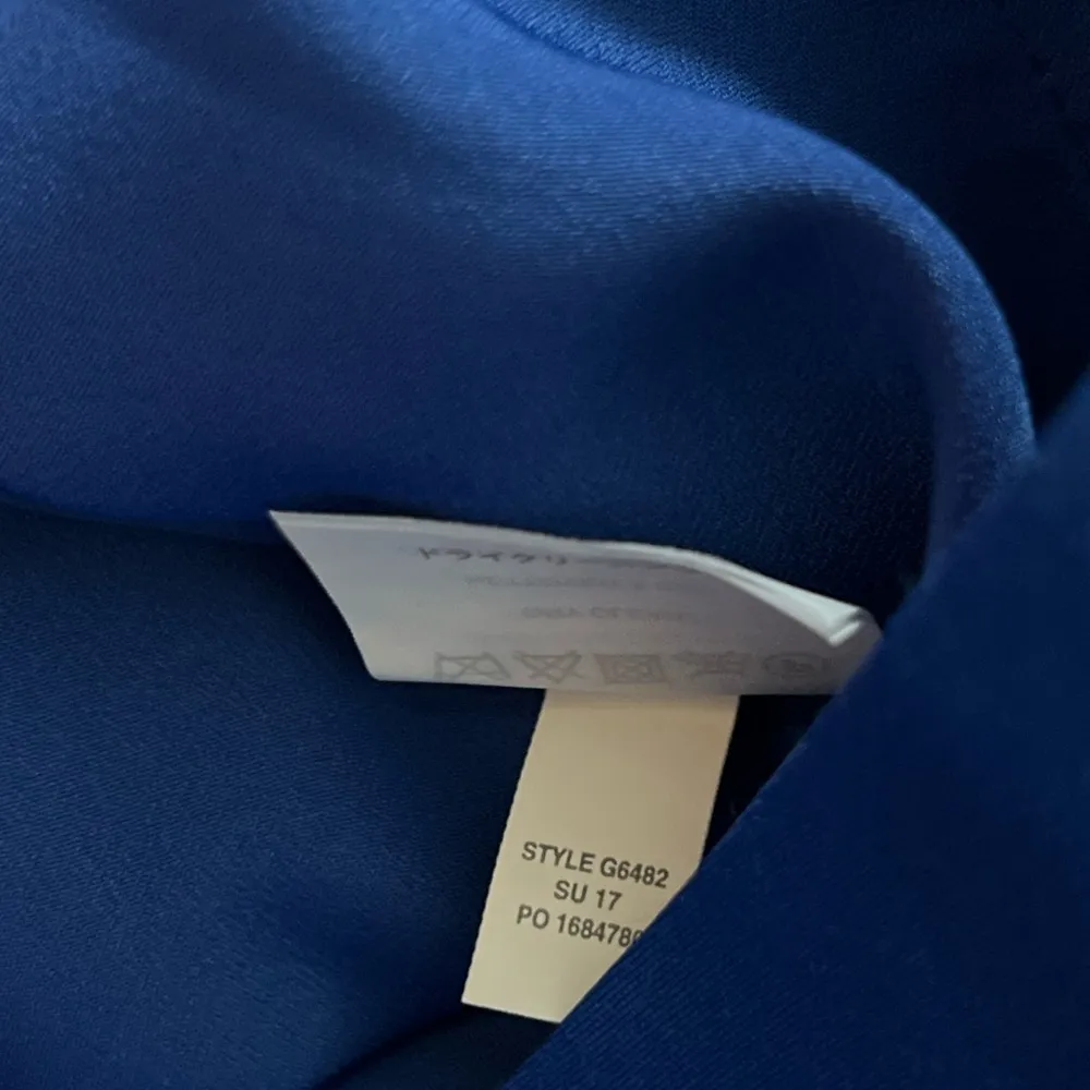 NWT J. Crew Classic Peplum Cocktail Dress in Classic Faille | Cobalt Blue | 6 - Image 8