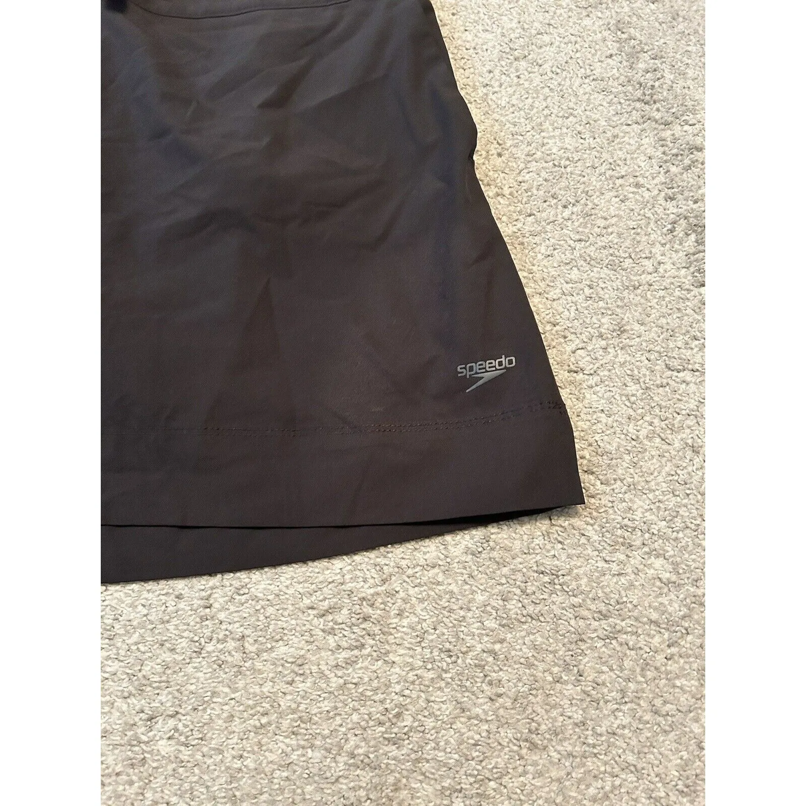 Speedo Skort Womens Small Black Shorts‎ Skirt Stretch Pockets Tennis Golf Swim L - Image 2