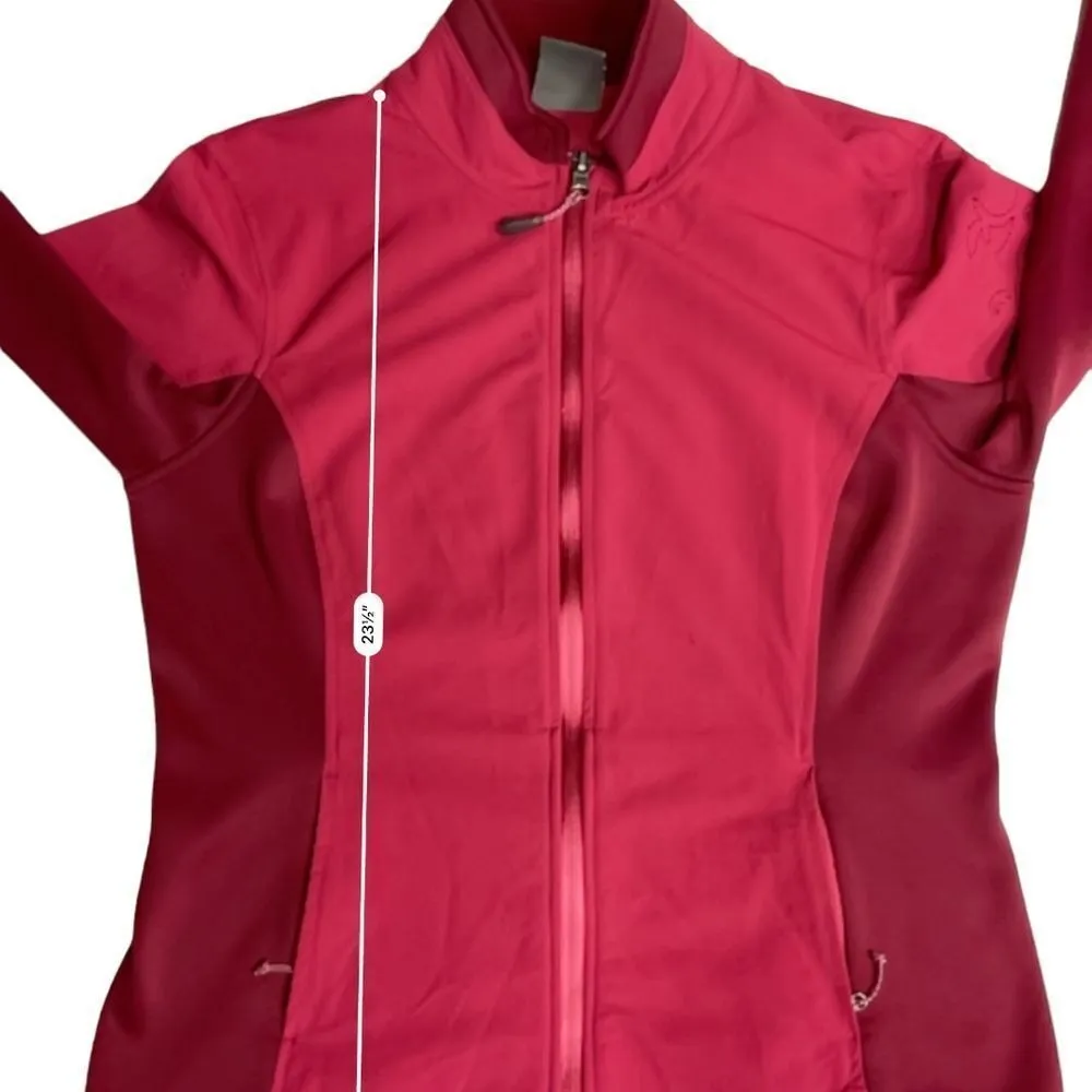 Merrell Aeroblock Soft Shell Women's‎ Jacket Size Medium Red Outdoors Athletic - Image 11