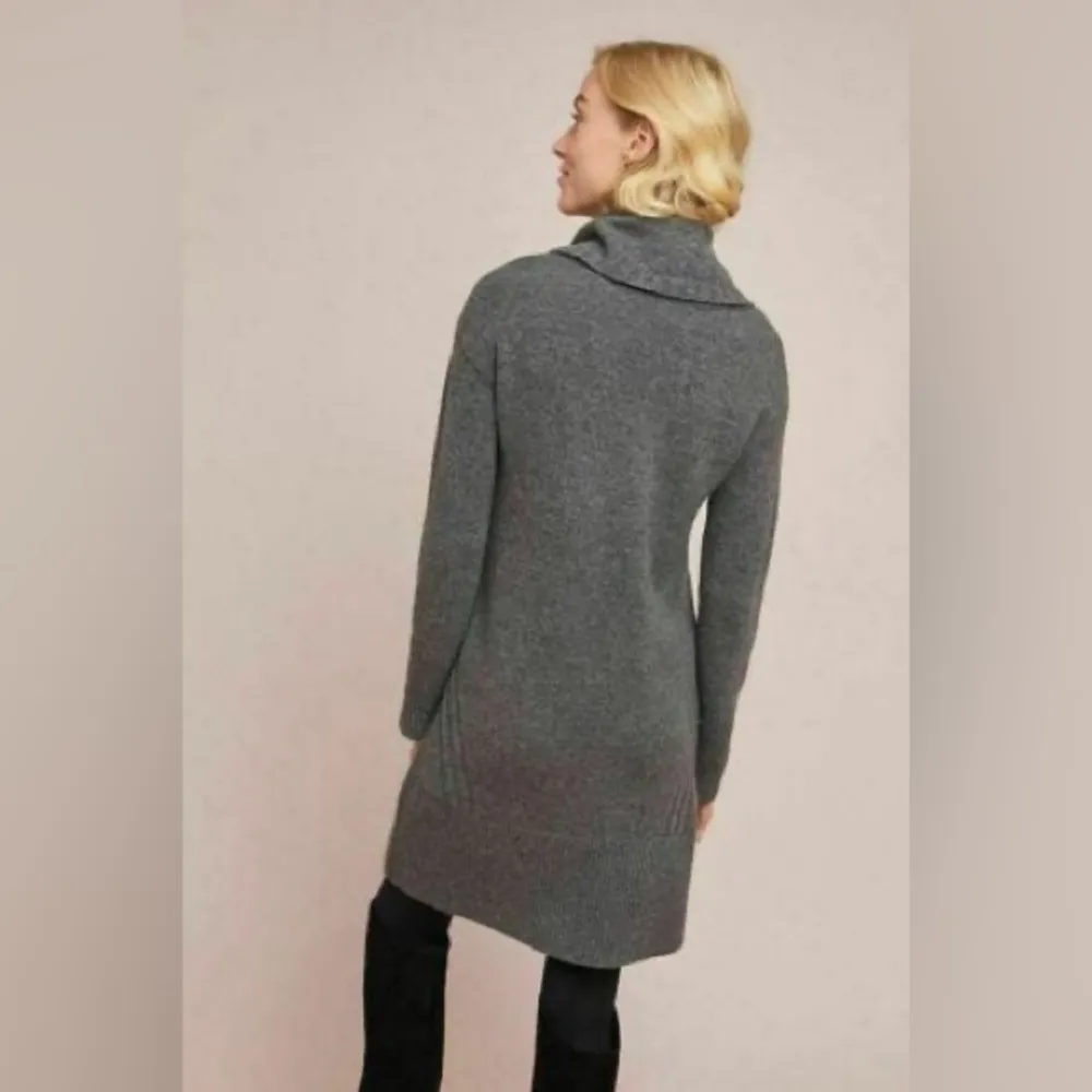 NWT  Sonoran Cowl Neck Sweater Dress - Grey - XS - Image 3