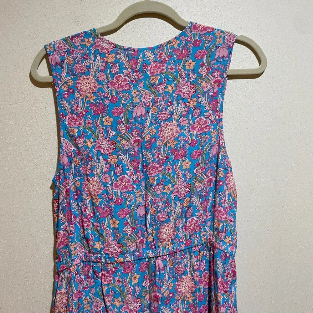 Anthropologie M Plenty by Tracy Reese Printed Botanical Wrap Mini Dress Floral - Image 11