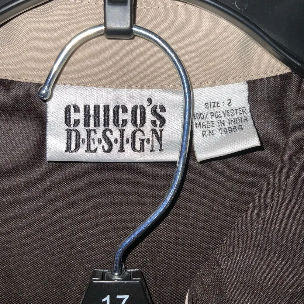 Chico’s Design Brown Active Modern Skirt & Jacket Set~Lightweight~Pockets~Medium - Image 14