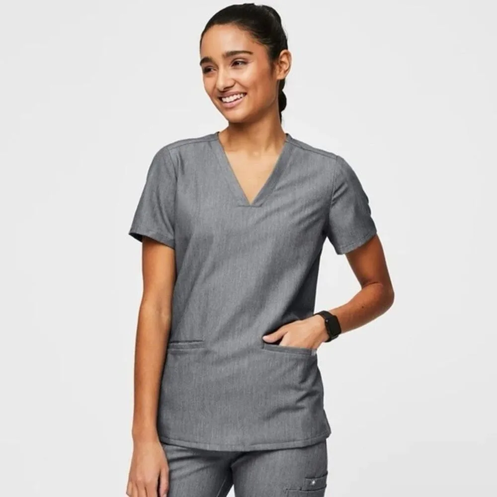✨Figs Casma Three-Pocket Scrub Sz XXL Top™ Graphite Grey✨ - Image 4