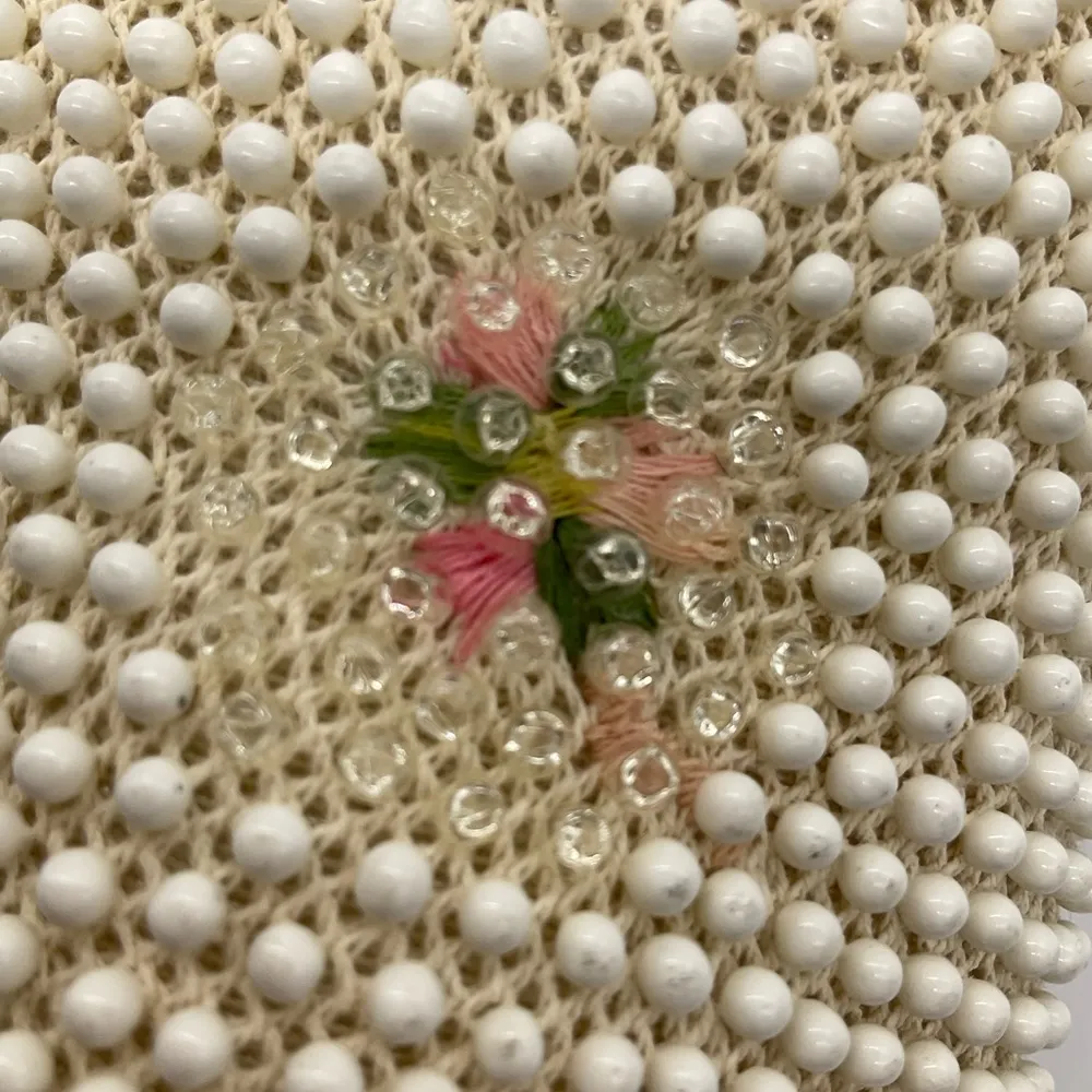 VINTAGE CORDÉ BEADS HANDBAG - Image 4