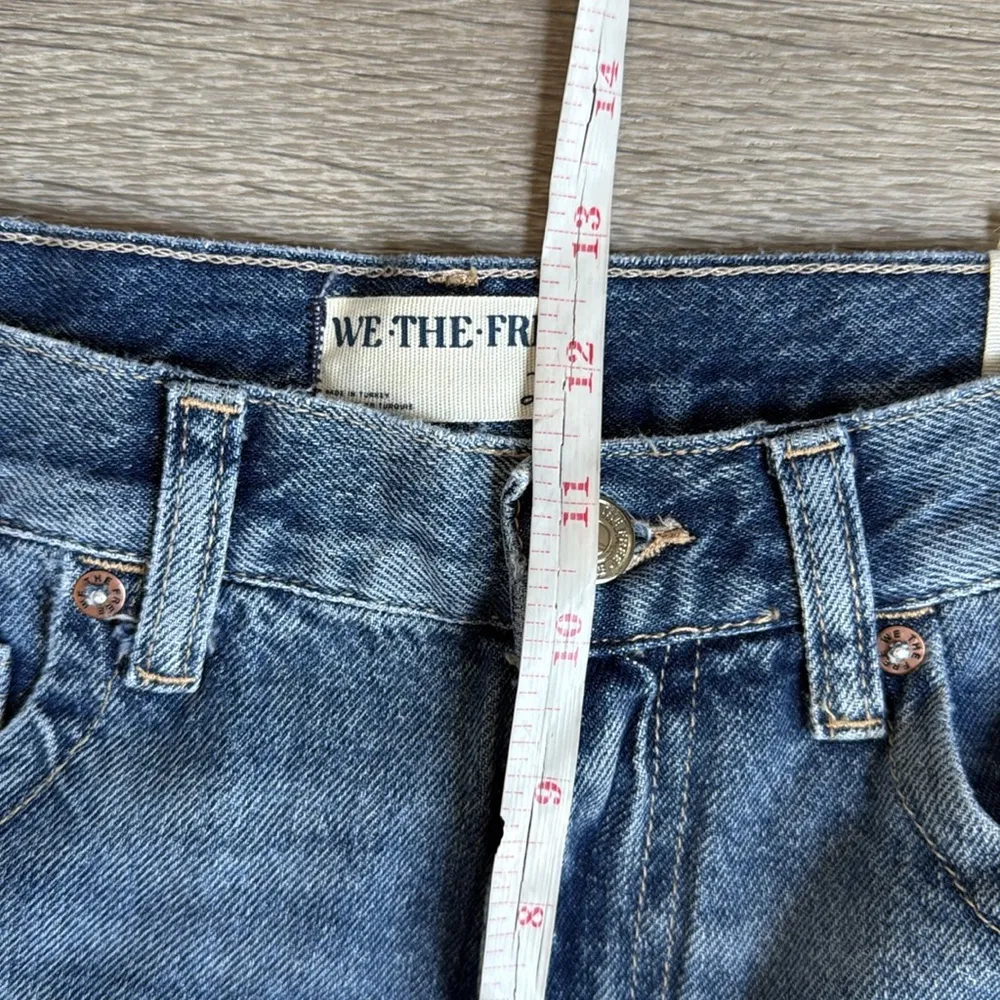 NEW Free People Ghost Town Long Short in Bodie Blue 27 - Image 7