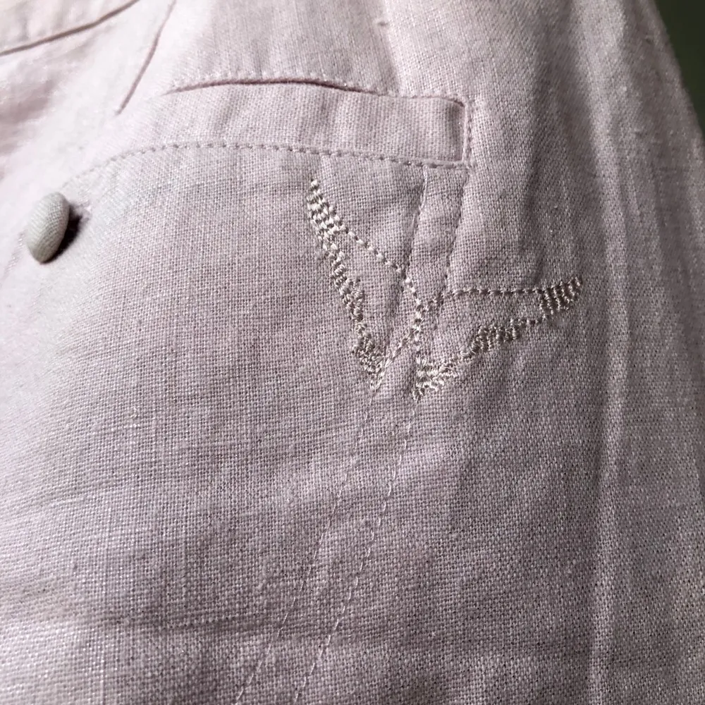 NEW  Pink Shimmer Casual Summer Pants 8 - Image 7