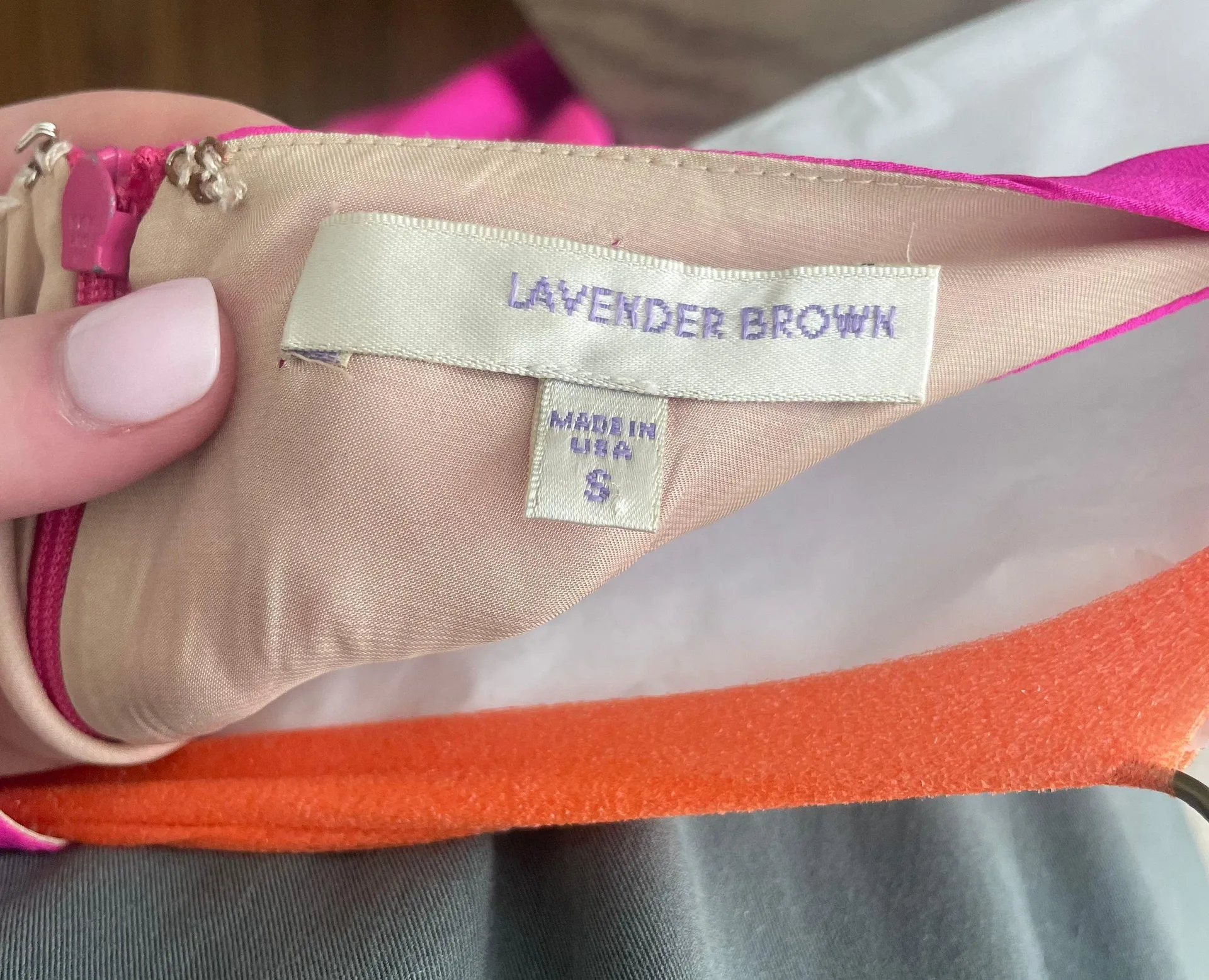 Pink Silk Dress - Image 3