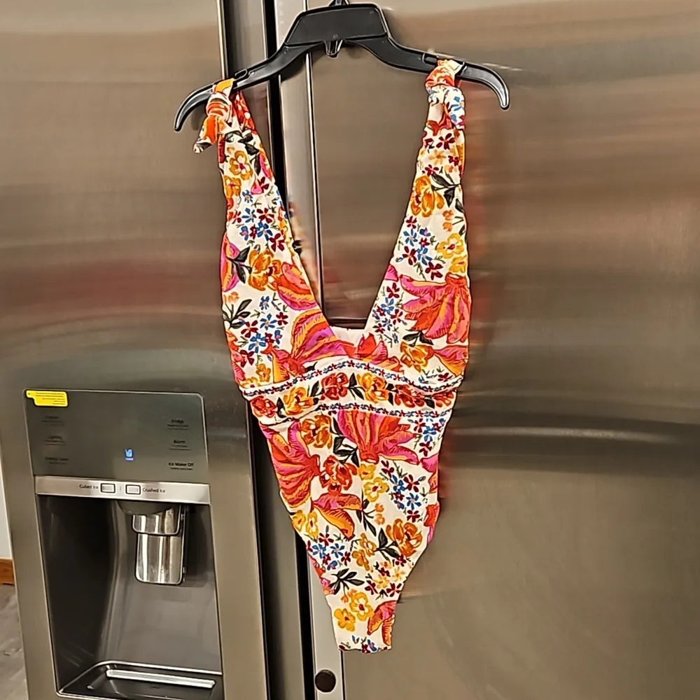 💕FARM RIO💕 Spring Bananas One Piece Swimsuit ~ Spring Bananas Print XS NWT - Image 12