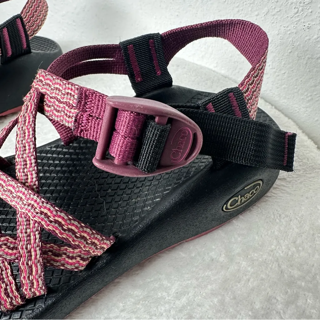 Chaco  ZX/2 Sport Sandals Women's 6 Pink Wave Print J105500 hiking water - Image 8