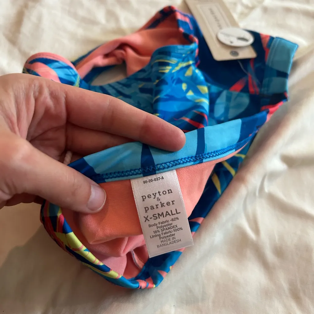 Payton & Parker X small Undear the sea high rise beach wear bottom bikini Size XS - Image 3