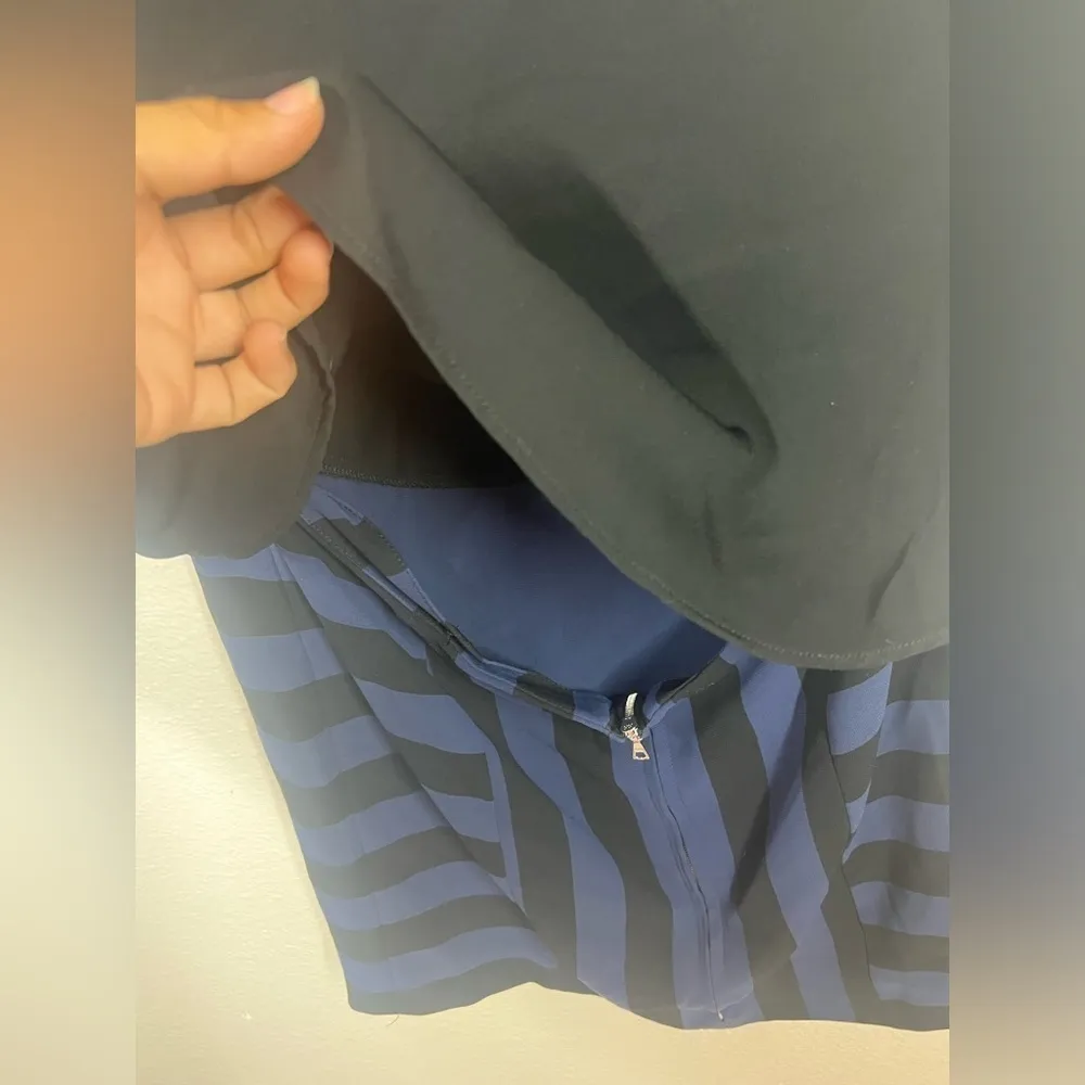 Sandro Rayure Shirt Tail Stripe Dress Size 2 - Image 8