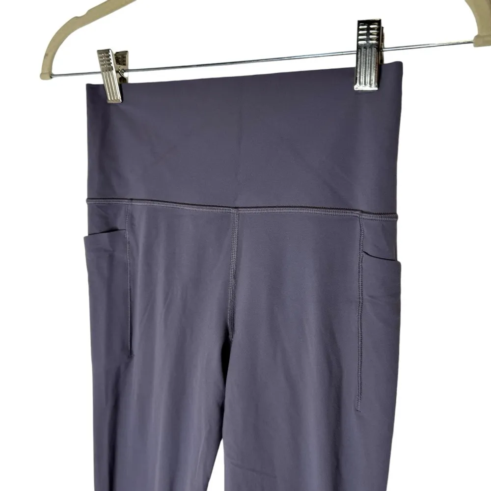 Athleta Salutation Stash 7/8 Tight Legging Purple Grey XS - Image 2