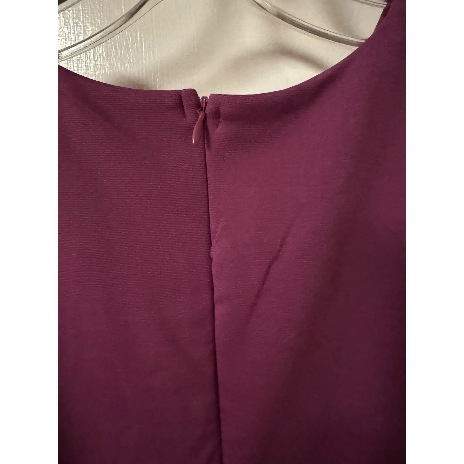 Belongsci Women's Size M Purple Sleeveless Side Cut out Mini Dress NWT Fit/Flair Size M - Image 10