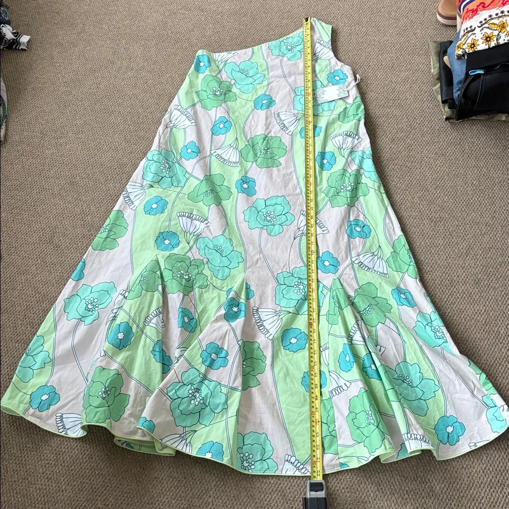 NWT Tuckernuck Hyacinth House Sabine Floral One Shoulder A-Line Dress Small - Image 12