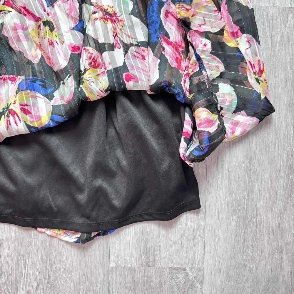 Floral Flowy Maxi Dress M Size undefined - Image 5