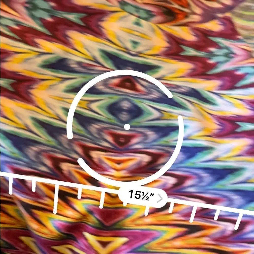 CUSTO BARCELONA Dress Bright Print Sheath Art to Wear Tunic/Dress Size 1 (Small) - Image 10