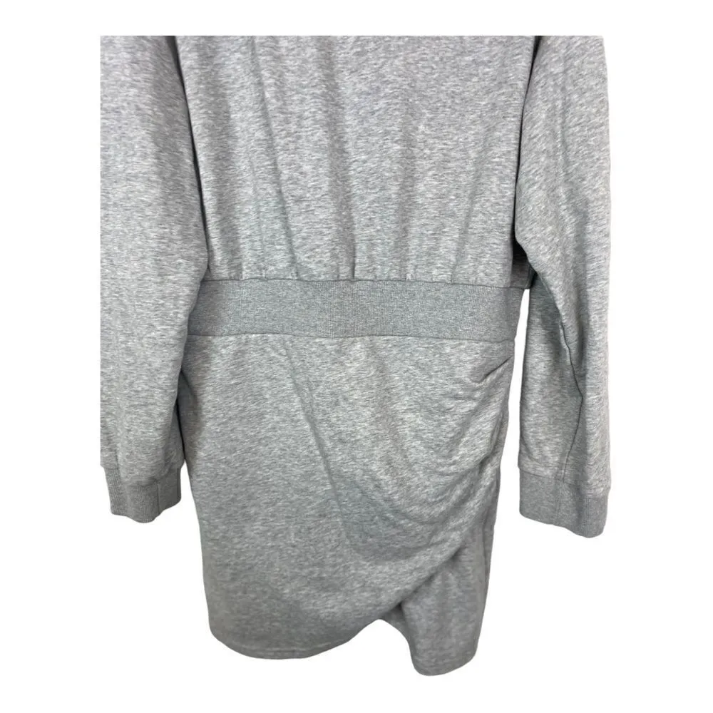 #141 OGL MOVE Hooded Sweatshirt Mini Dress Gray Size undefined - Image 3