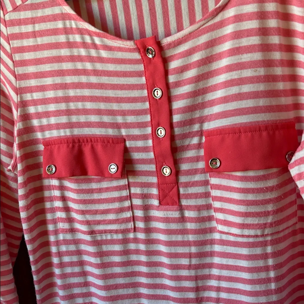 Faith and Joy Striped Top petite large - Image 3