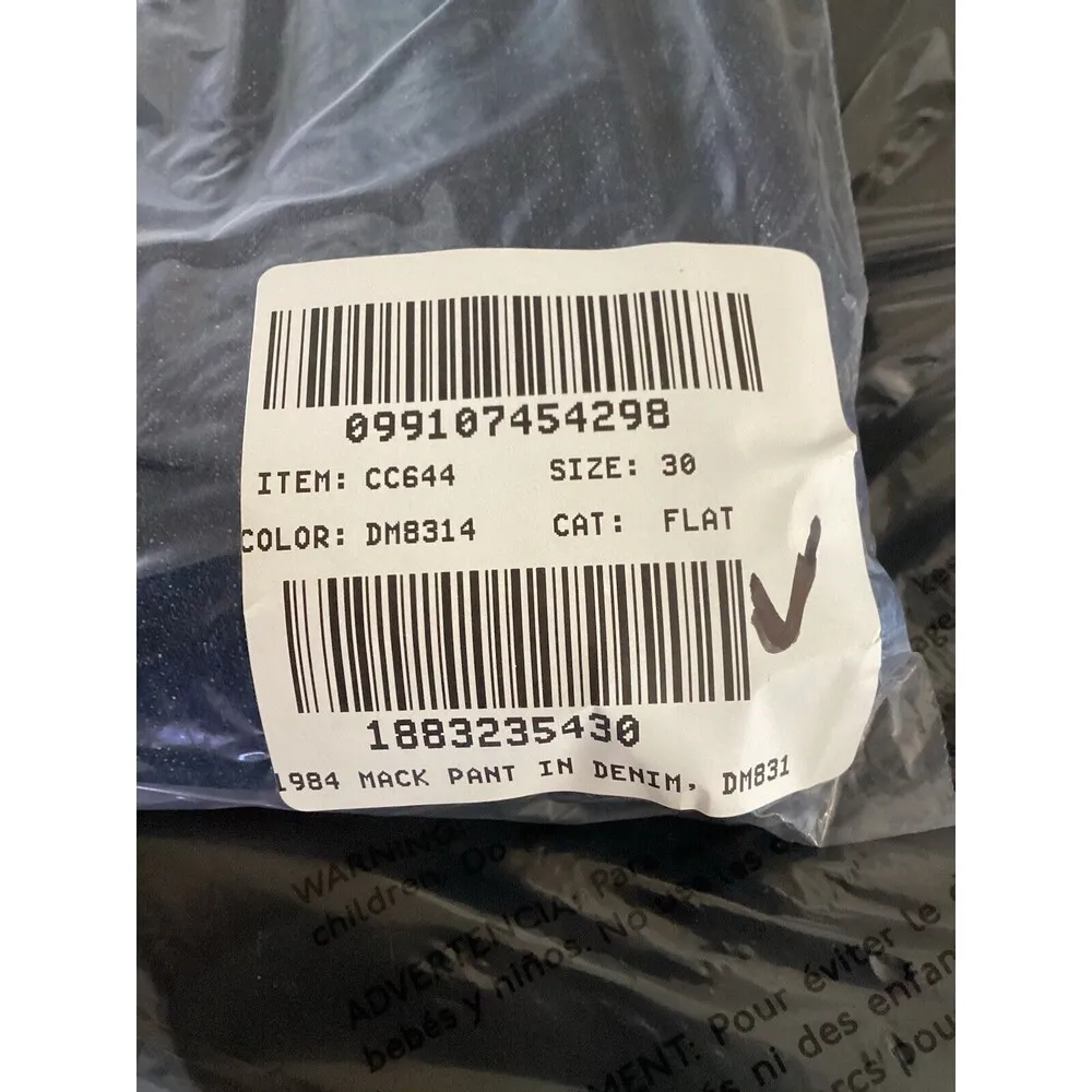 J. Crew 1984 Mack Tapered Jeans Pleats High Rise Cotton 30 - Image 7