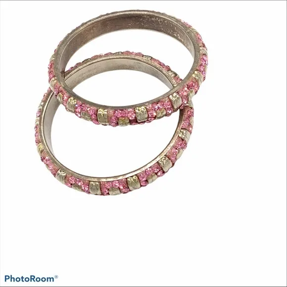 2 Pull on sparkly bracelets set - Image 23