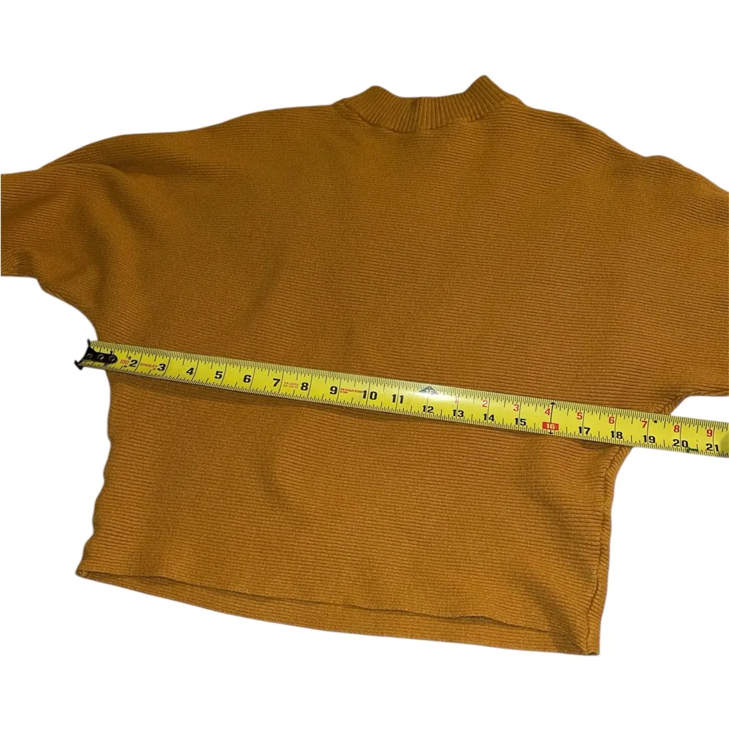Mustard Yellow Knit Sweater , no size tag see pictures for measurements. - Image 6