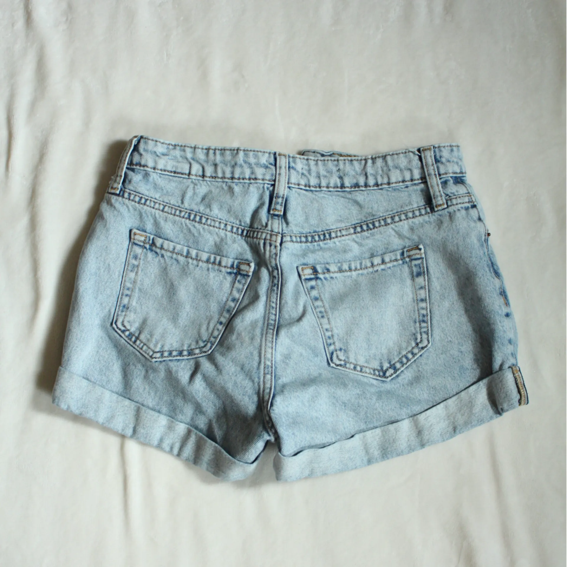 Wild Fable Blue Denim Shorts - Image 3