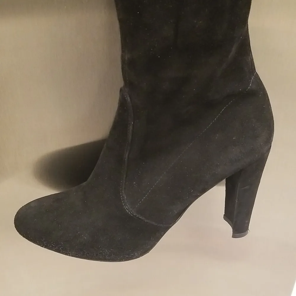 💕STUART WEITZMAN💕 Highland Suede Over-the-Knee Boots ~ Black 7.5 - Image 8
