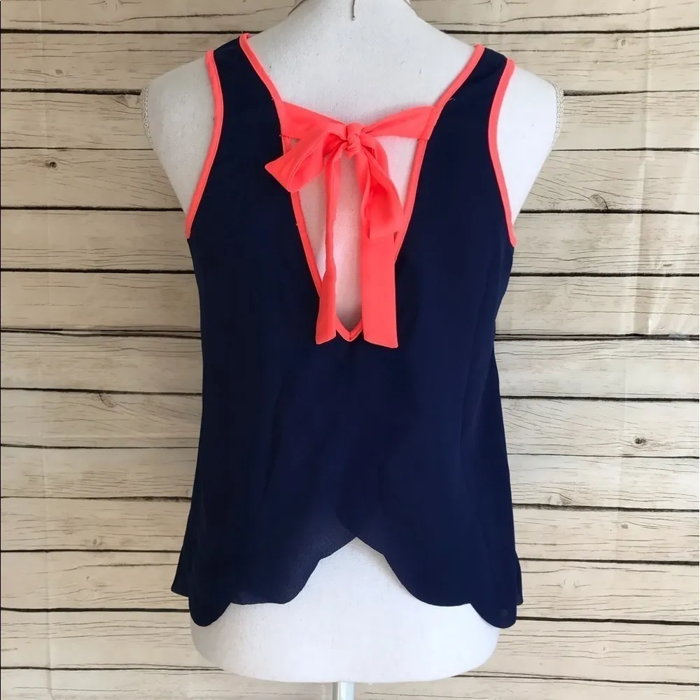 Charming Charlie Beautiful Open Back Blouse - Image 2