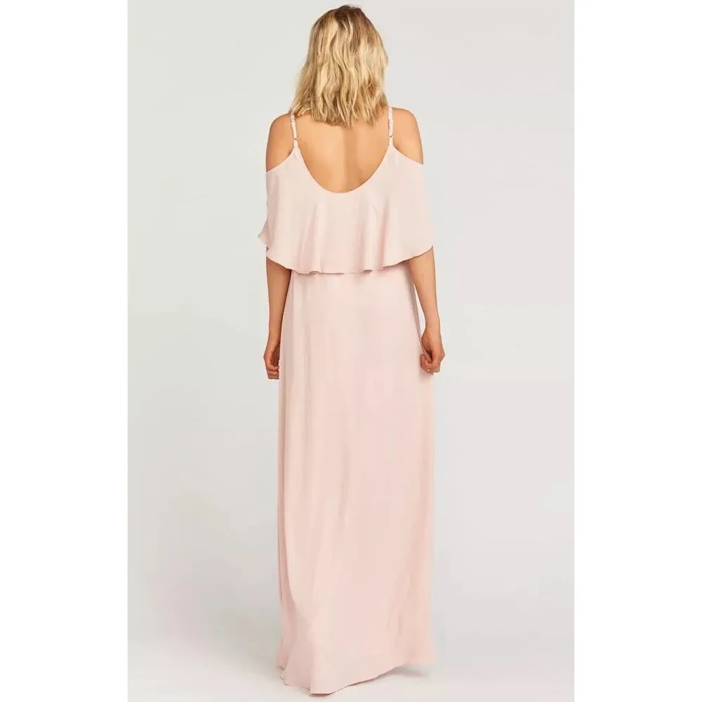 Show Me Your Mumu Blush Caitlyn Ruffle Dress - Size Small - Image 2