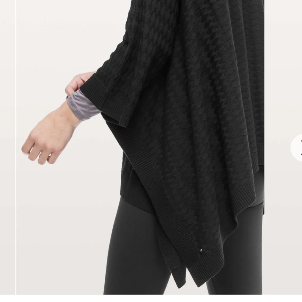 New With Tags Lululemon Divinity Poncho - Image 4
