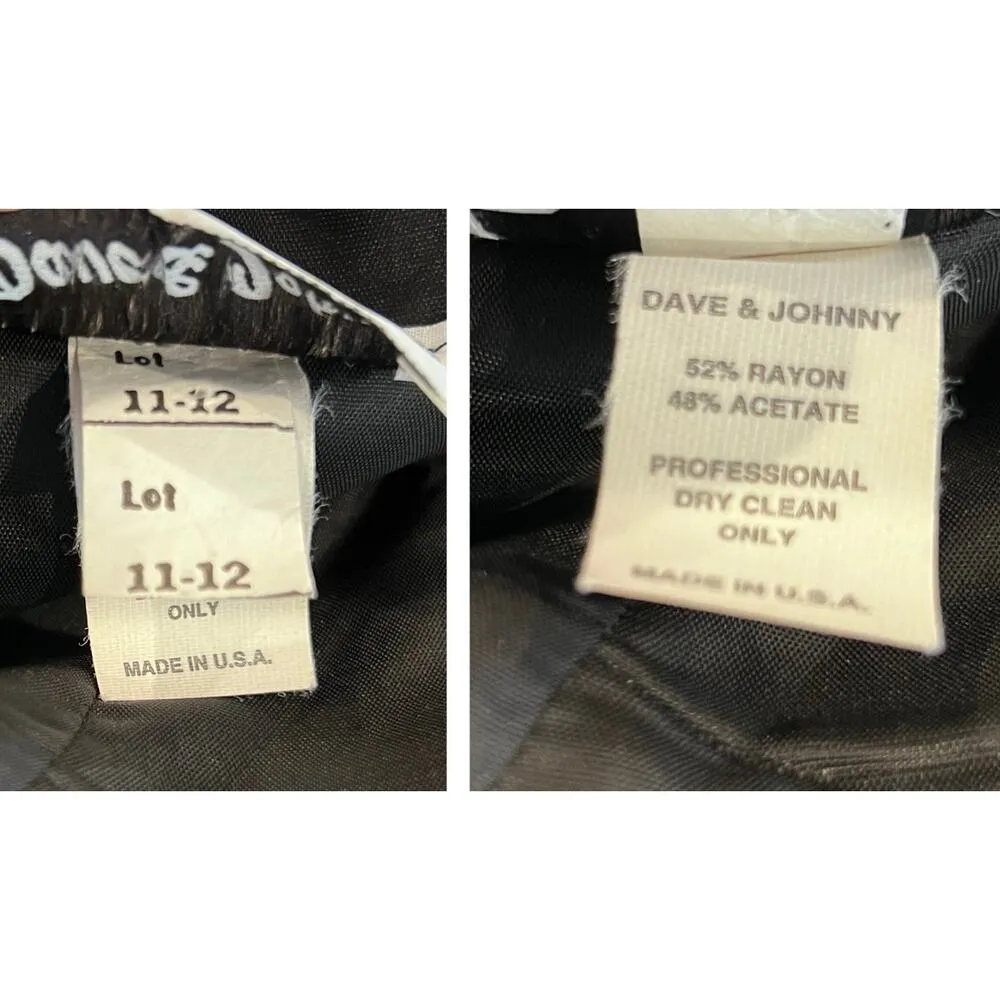 Dave & Johnny 90s Formal Dress High Slit Flowing Train Gown Size 11/12 - Image 10