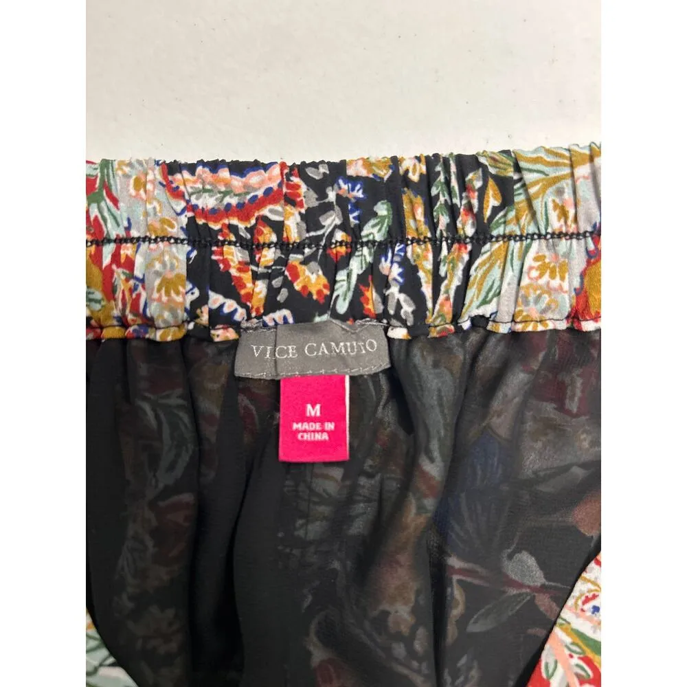 Vince Camuto tapestry Paisley size medium women’s midi skirt - Image 5