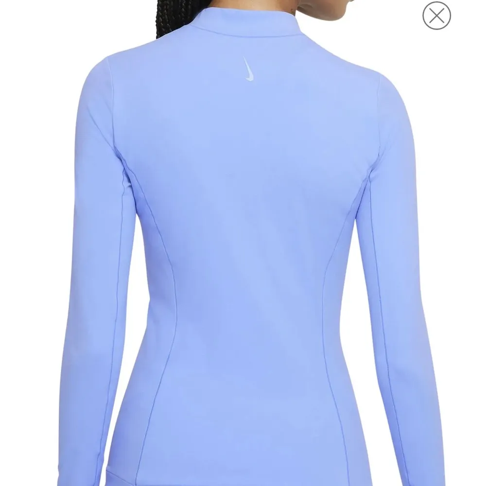 Nike Yoga Luxe Dri-Fit Full Zip Jacket Cover Up Fitted NEW - Image 3