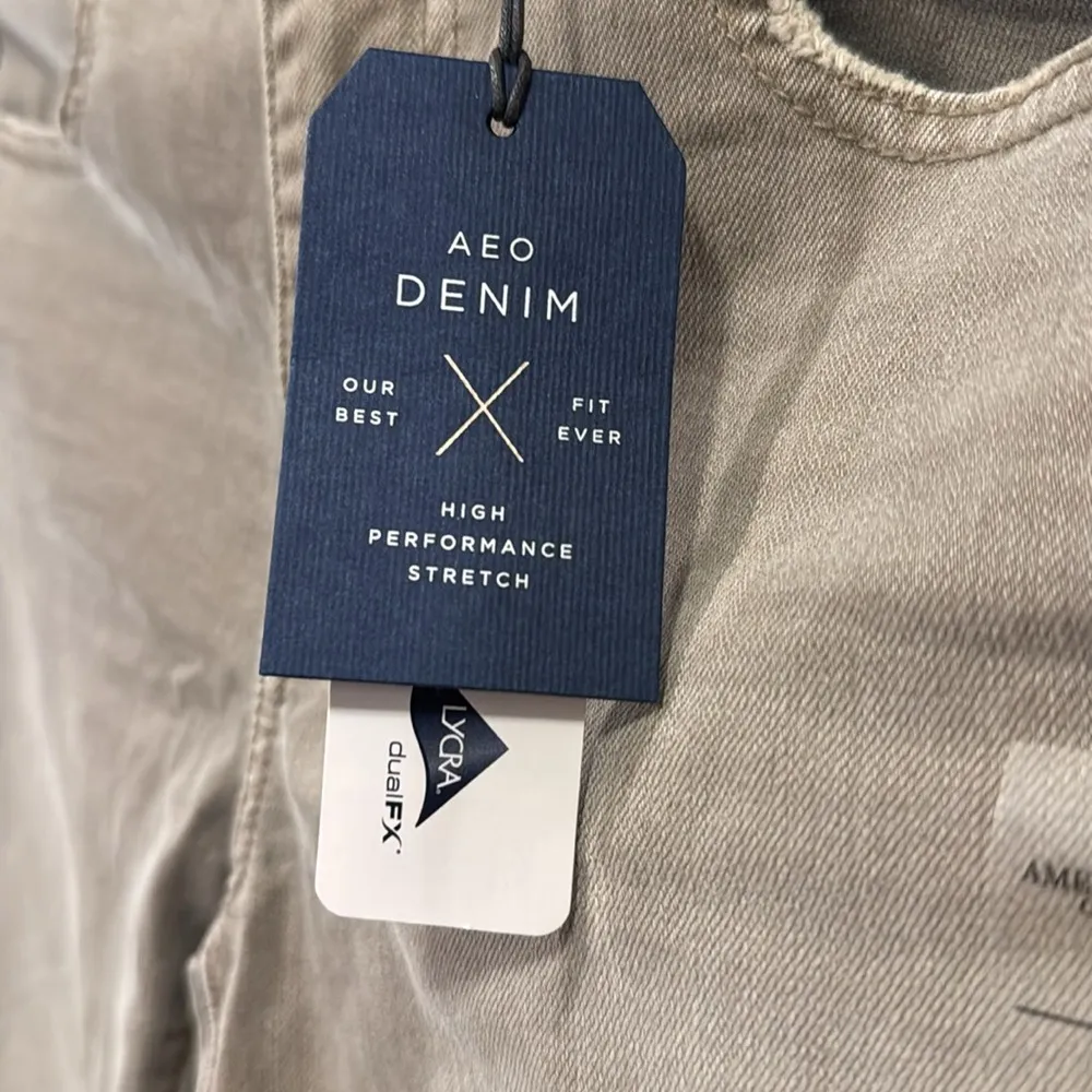 American Eagle Jegging Crop Jeans Low Rise Super Super Stretch Aeo Denim X NWT - Image 3