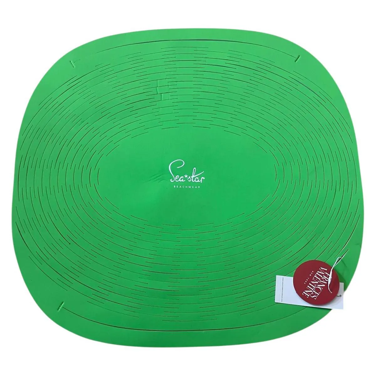 Sea Star Beachwear Fisherman Tote Bag Floral Frances Valentine Neoprene NWT Green - Image 5