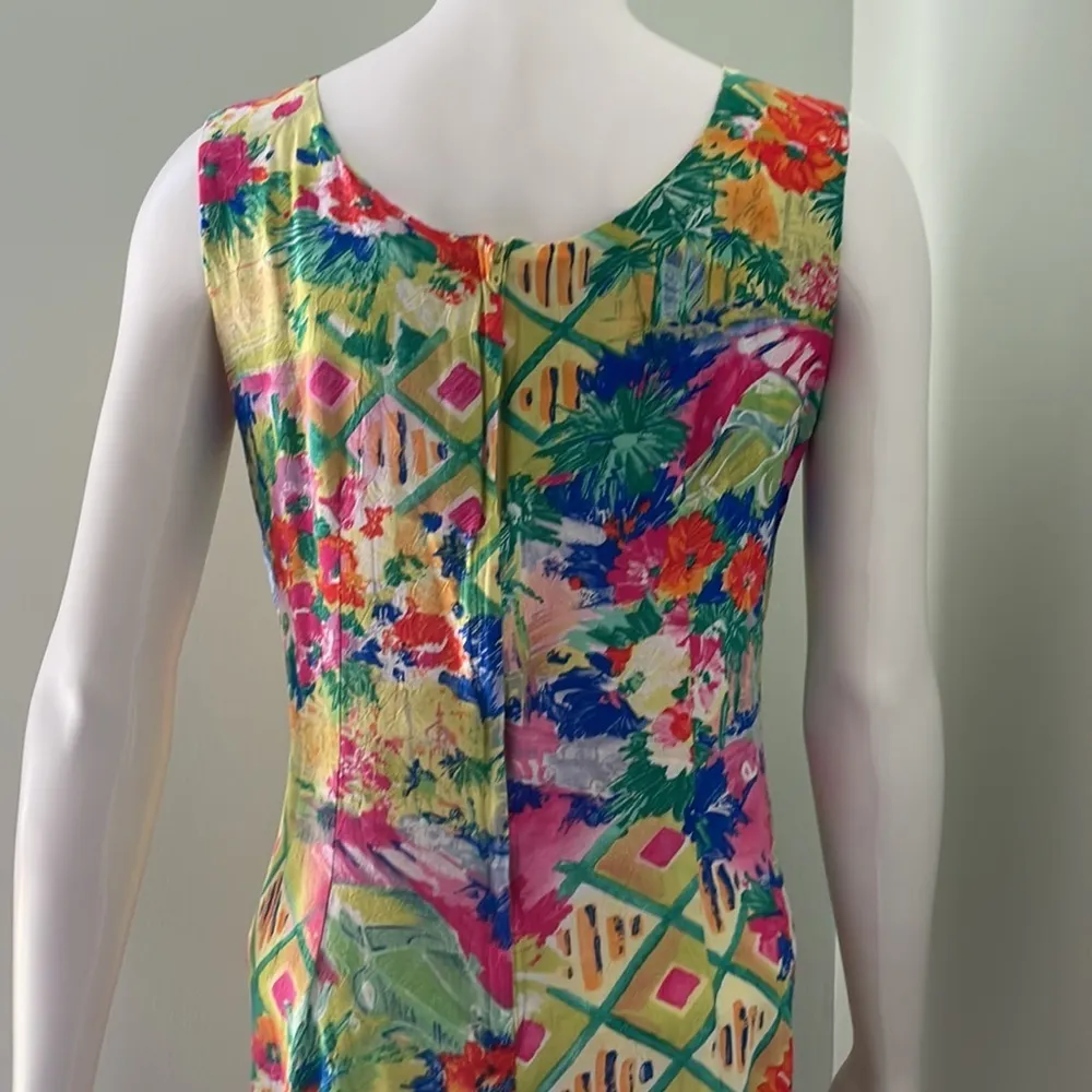 Jams World Vintage Tropical Floral Hawaiian mini dress - Image 5