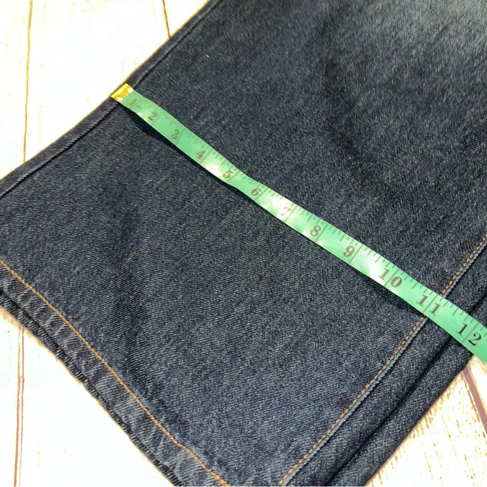 Sincerely Jules Women's low rise baggy  Jeans - Dark Blue - Image 9