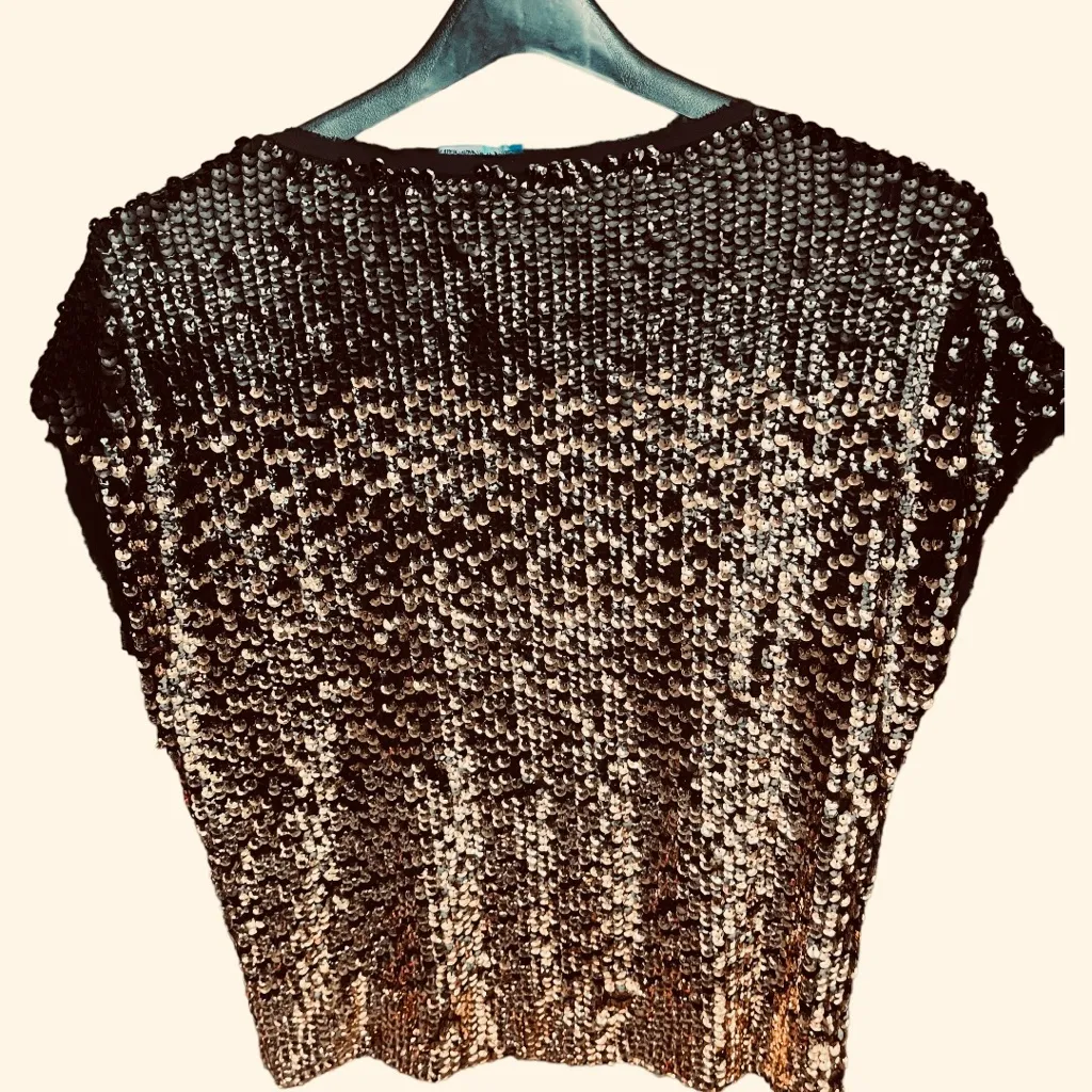 Tory Burch glitter going out too short sleeve - Image 2