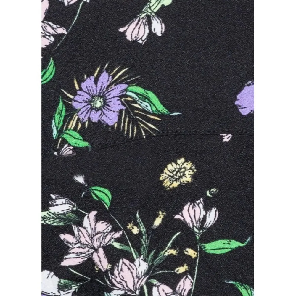 AFRM x Revolve  Small Black Lora Short Spring Noir Floral NEW - Image 6